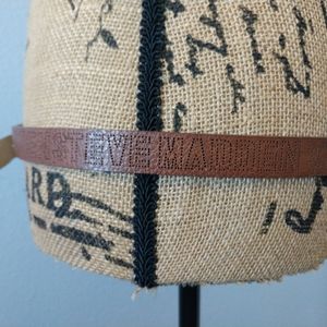 Steve Madden Brown Thin Belt Medium / Large